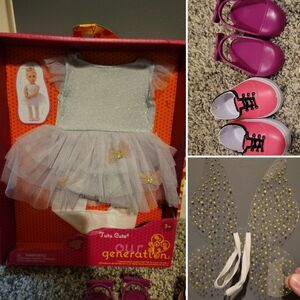 Our Generation Outfit, Shoes, Fairy Wings - Fits American Girl